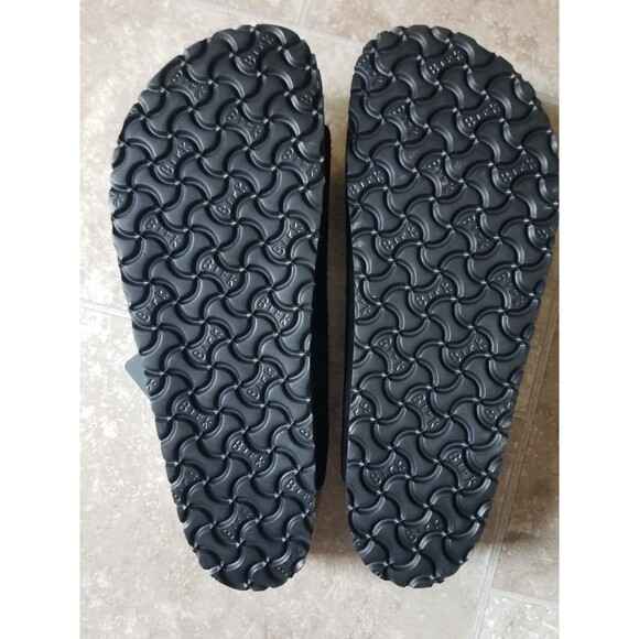 Birkenstock Arizona Sandals Black Suede 10 - Picture 3 of 8